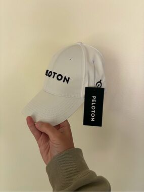 NWT Peloton White Baseball Cap